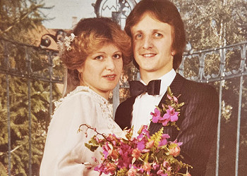 Robert Bergmann mit Frau Juliane